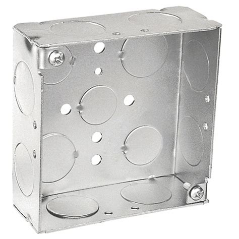 wisenet 4 inch square junction box|4 in. Square Box, Welded, 1.